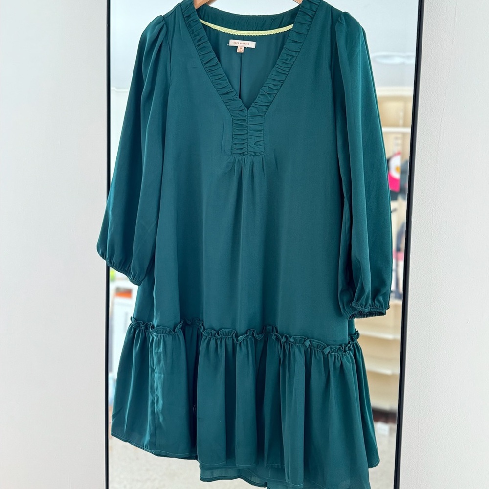Skies Are Blue | Teal Blue Blouse